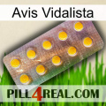 Vidalista Avis new11
